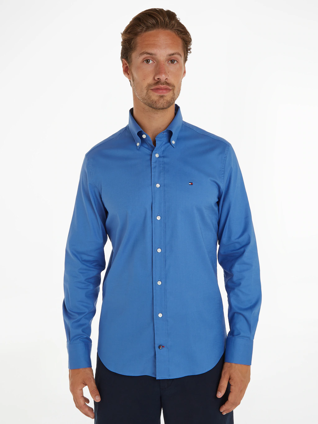 Tommy Hilfiger TAILORED Businesshemd CL FLEX OXF RF SHIRT günstig online kaufen