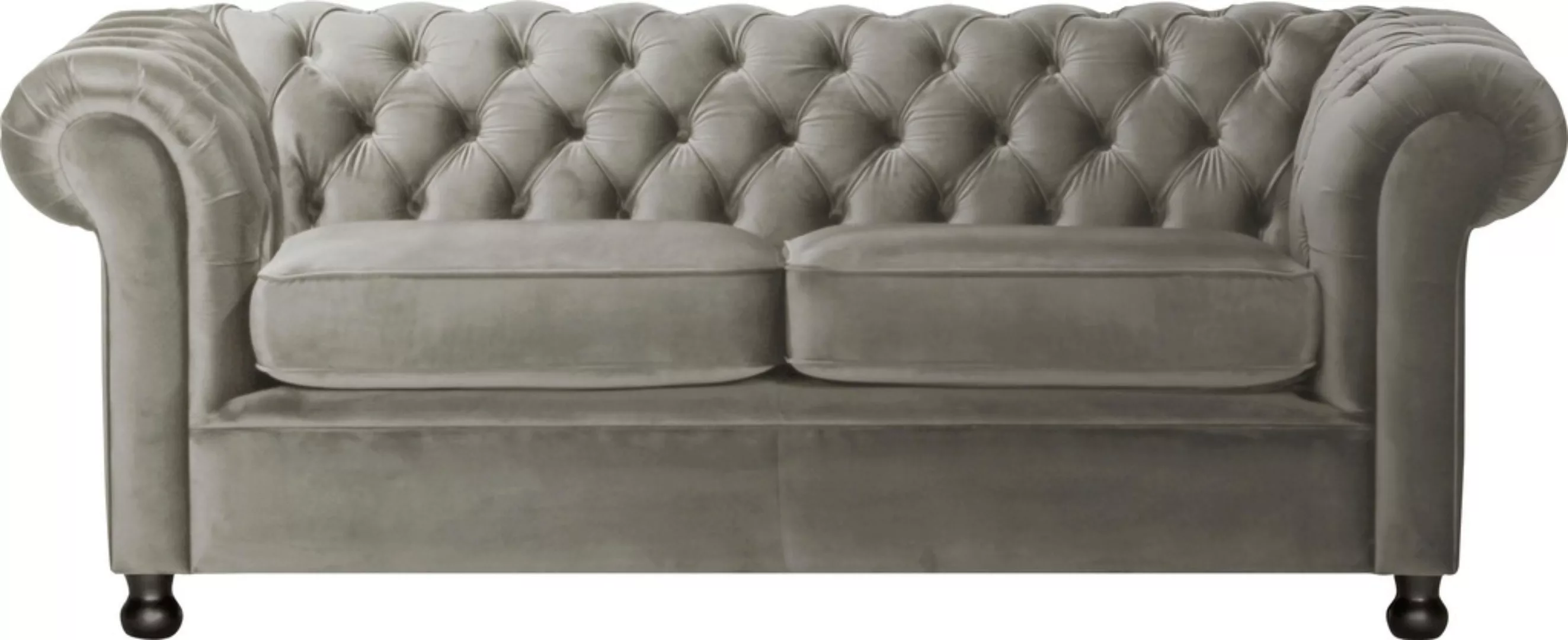 Home affaire Chesterfield-Sofa Chesterfield Home 3-Sitzer B/T/H: 192/87/75 günstig online kaufen