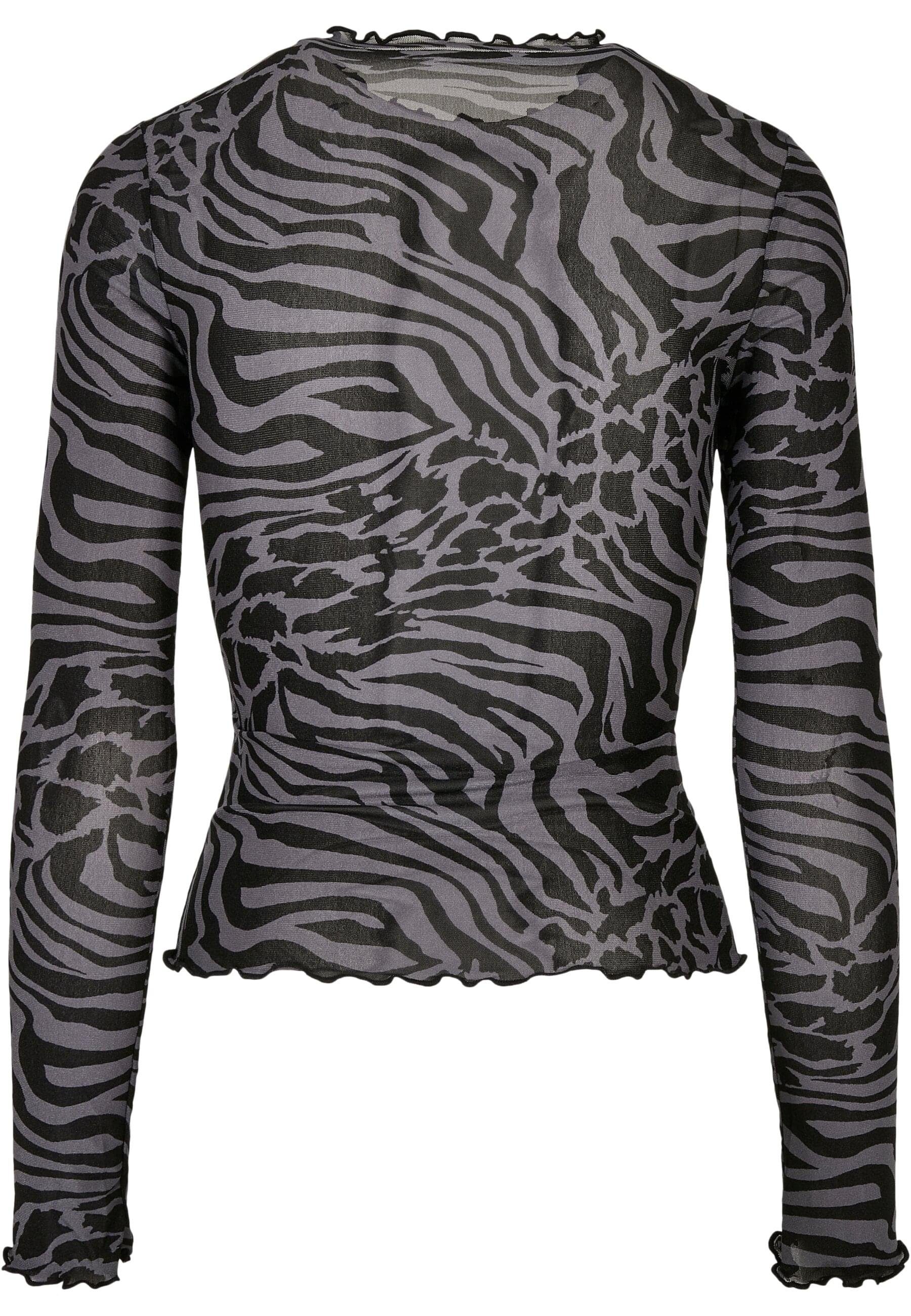 URBAN CLASSICS Langarmshirt "Urban Classics Damen Ladies Contrast Raglan Lo günstig online kaufen