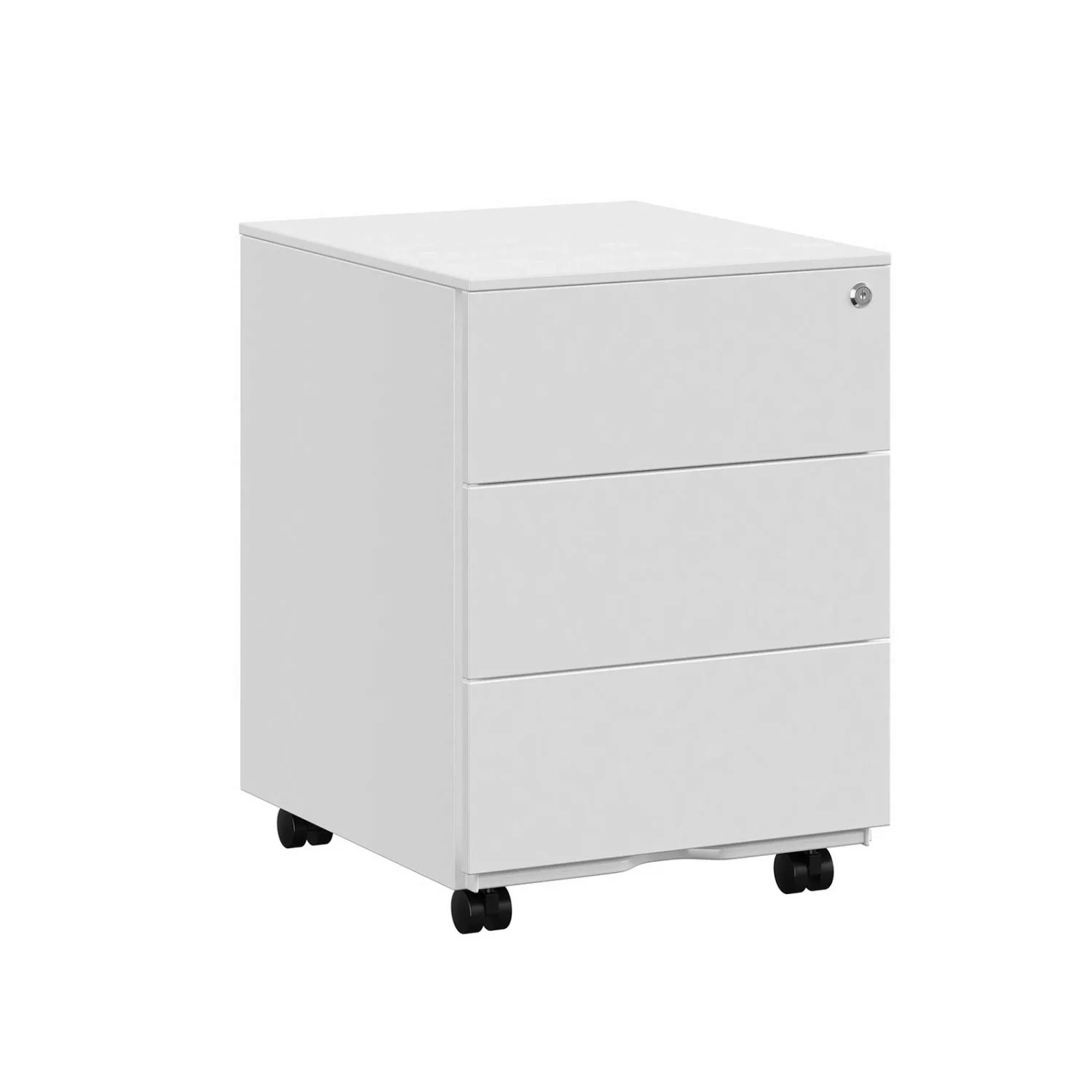 Songmics Aktenschrank 45,1 cm x 39 cm x 53,8 cm Weiß günstig online kaufen