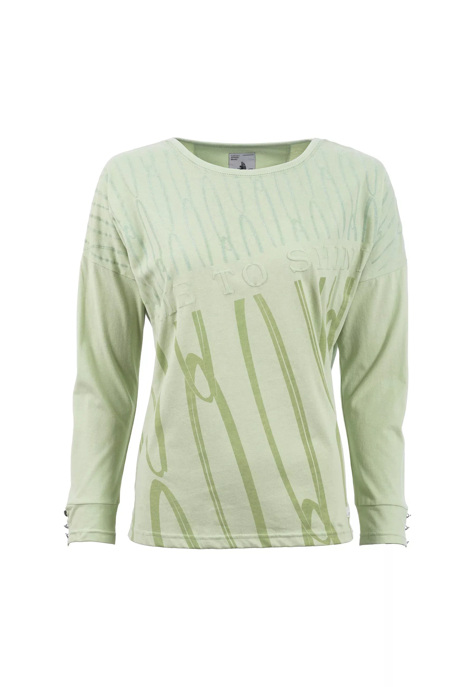 Soquesto Langarmshirt Medine soft green günstig online kaufen