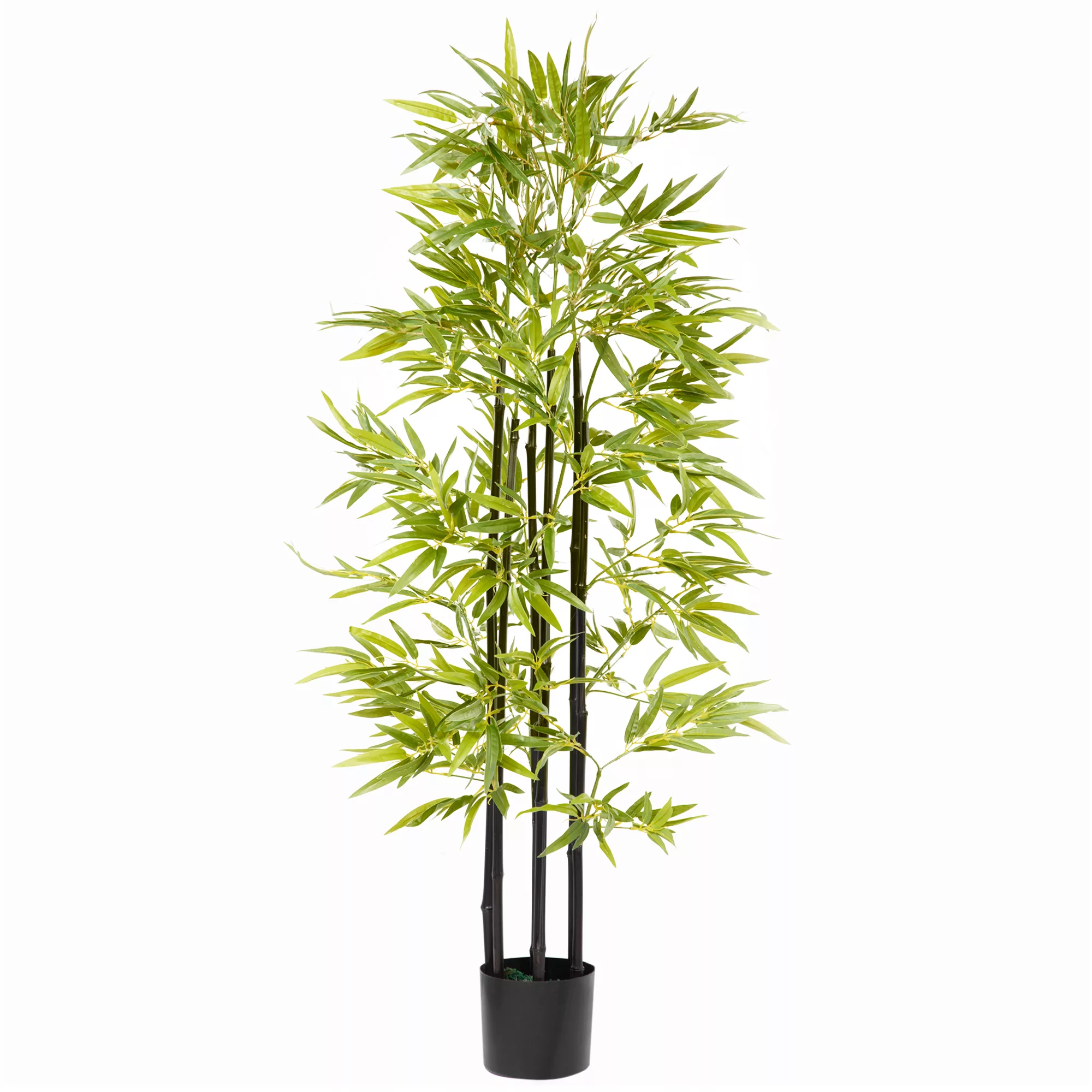 HOMCOM Künstliche Pflanze, Bambusbaum, Kunstpflanze, Kunstbaum inkl. Überto günstig online kaufen