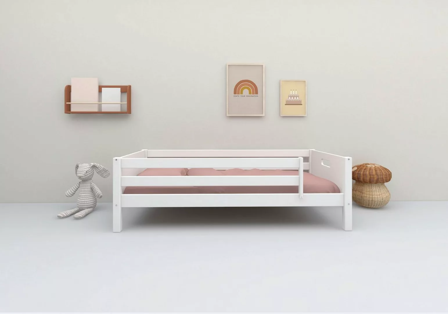 Thuka Einzelbett, Thuka Nordic produziert bei Flexa, incl Rollrost günstig online kaufen