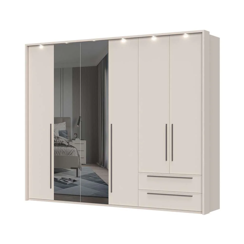 Places of Style Drehtürenschrank, UV lackiert, Soft Close Funktion, Höhenve günstig online kaufen