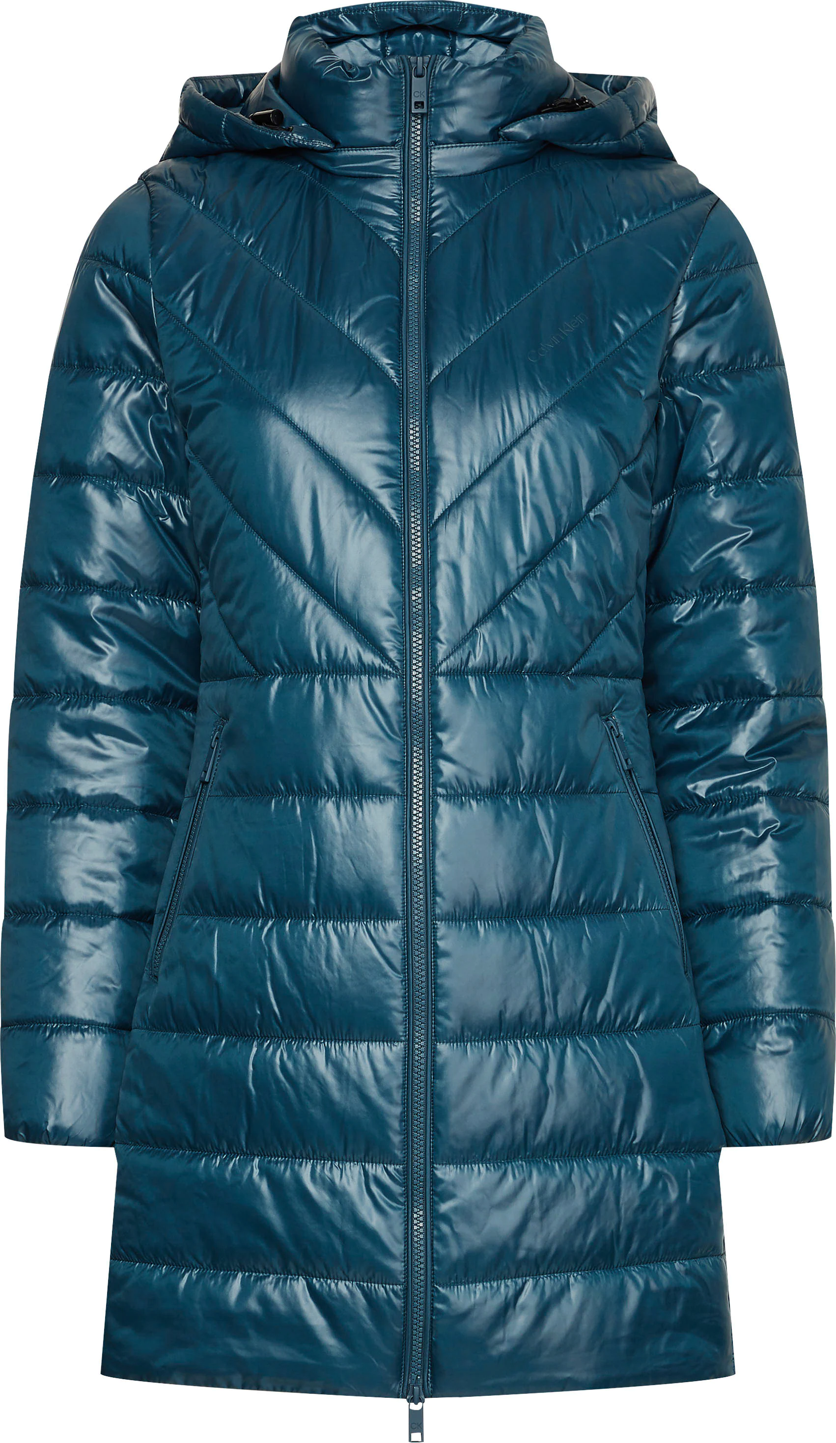 Calvin Klein Curve Steppjacke "INCLUSIVE RECYCLED PADDED COAT", mit Kapuze, günstig online kaufen