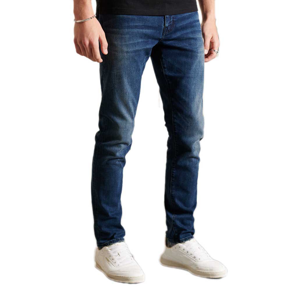 Superdry Slim Jeans 30 Vanderbilt Ink Worn günstig online kaufen