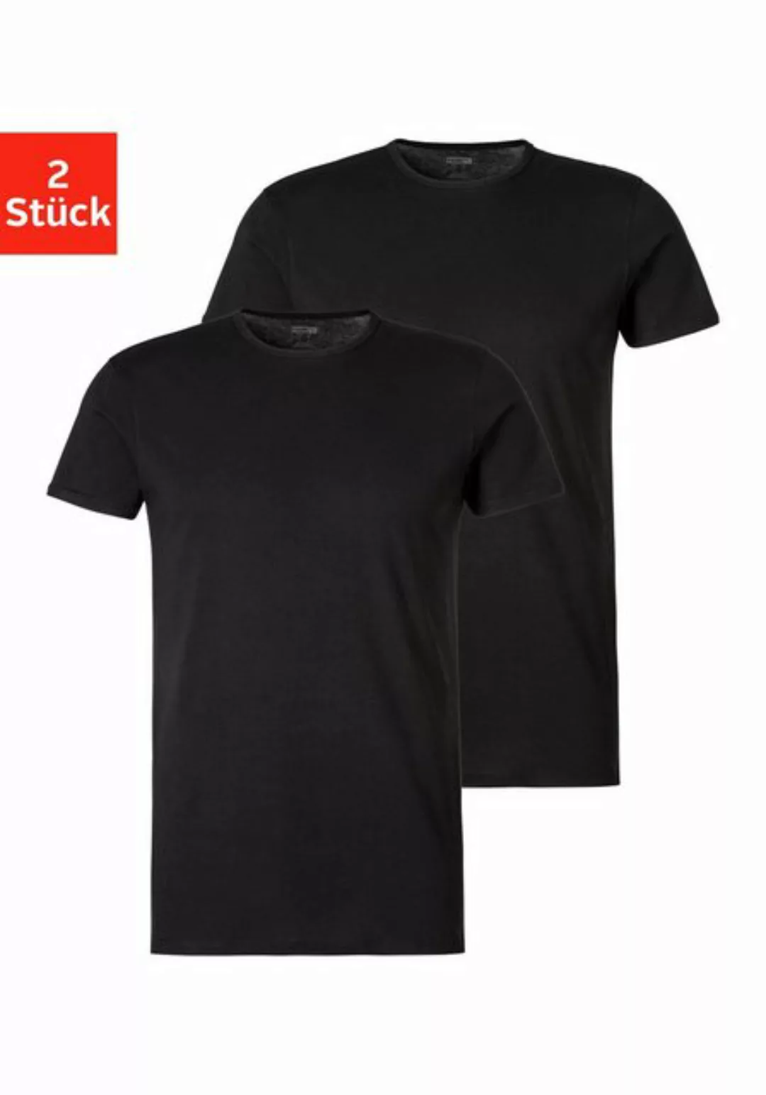 Puma 2-er Set V-Neck T-Shirts Schwarz günstig online kaufen