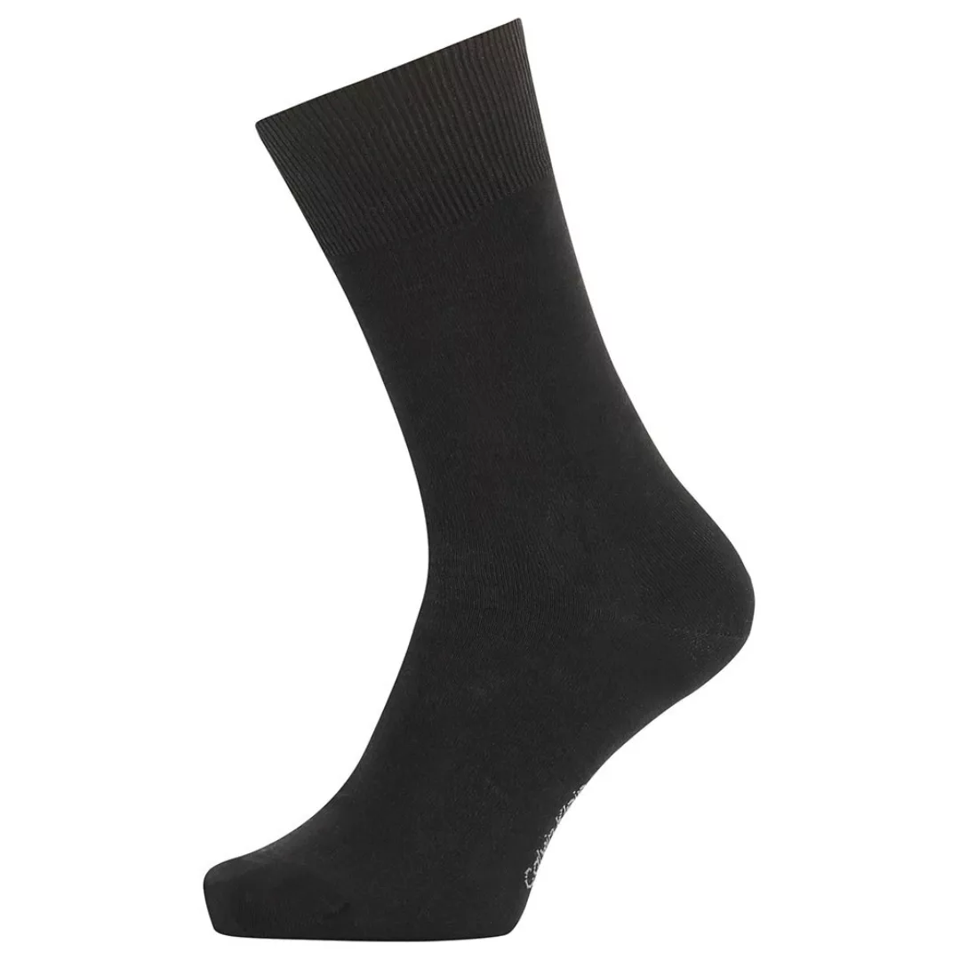 Calvin Klein Flat Knit Crew Socken EU 43-46 Black günstig online kaufen