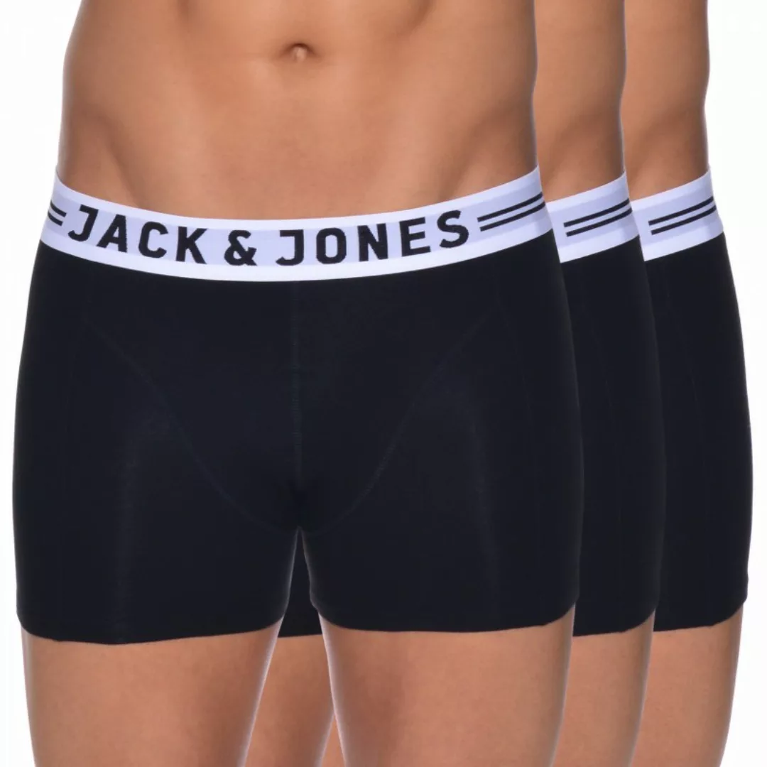 Jack & Jones Sense Boxer 3 Einheiten 2XL Black günstig online kaufen