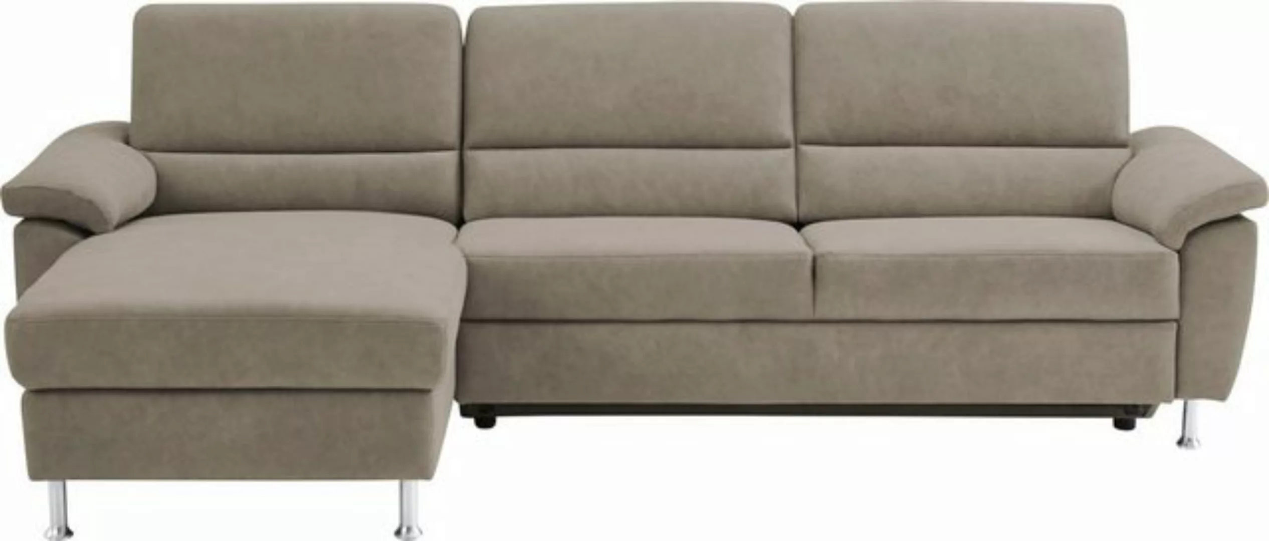 CALIZZA INTERIORS Ecksofa Onyx L-Form, Recamiere links oder rechts, wahlwei günstig online kaufen