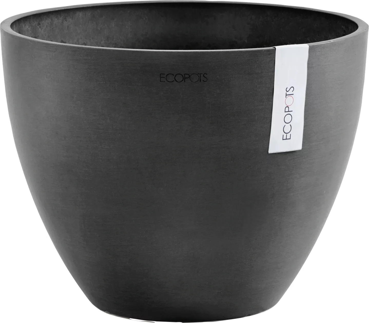 Ecopots Pflanztopf Antwerp Dunkelgrau 30 cm günstig online kaufen