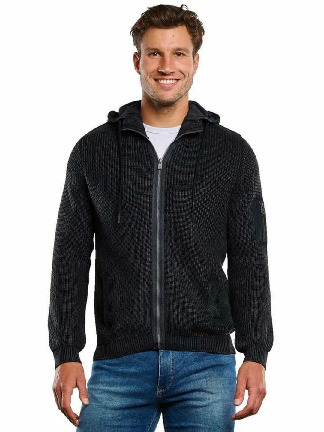 Engbers Cardigan Cardigan mit Kapuze günstig online kaufen