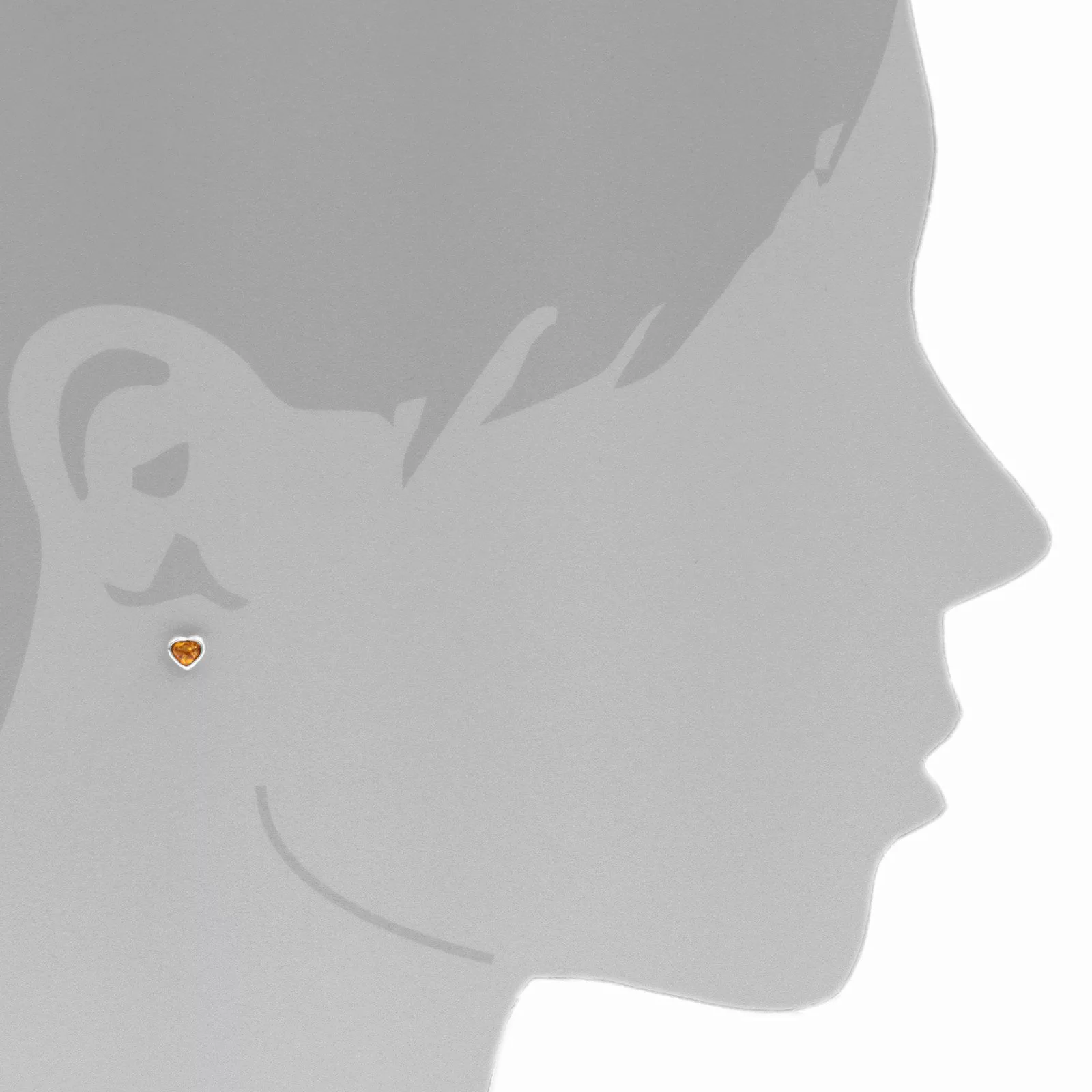 OSTSEE-SCHMUCK Paar Ohrstecker Ostsee-Schmuck Ohrstecker Miniherz günstig online kaufen