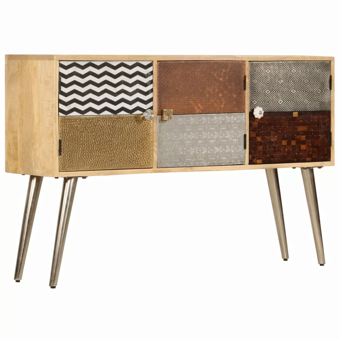 Sideboard 120 X 30 X 75 Cm Massivholz Mango günstig online kaufen