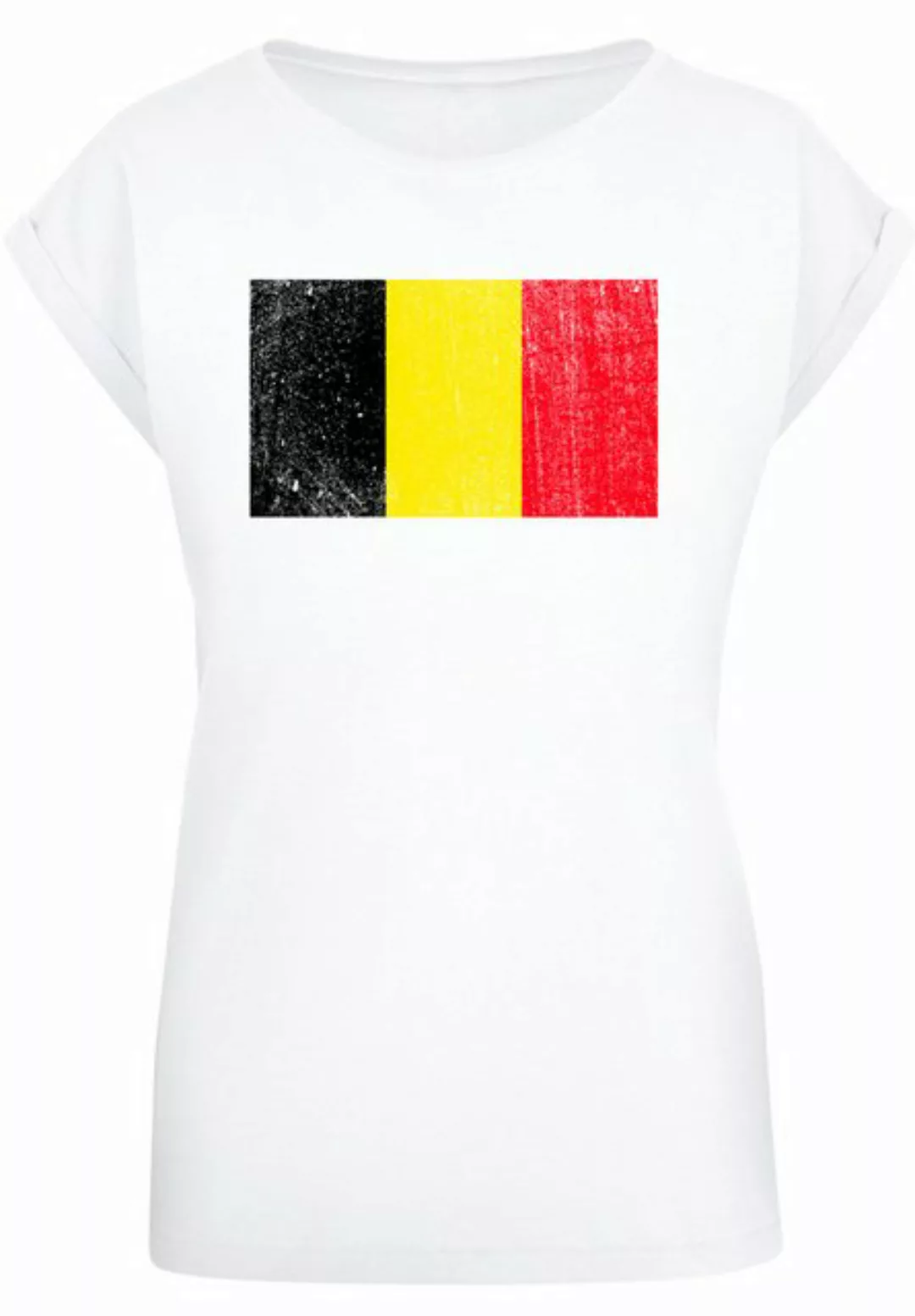 F4NT4STIC T-Shirt Belgium Belgien Flagge Print günstig online kaufen