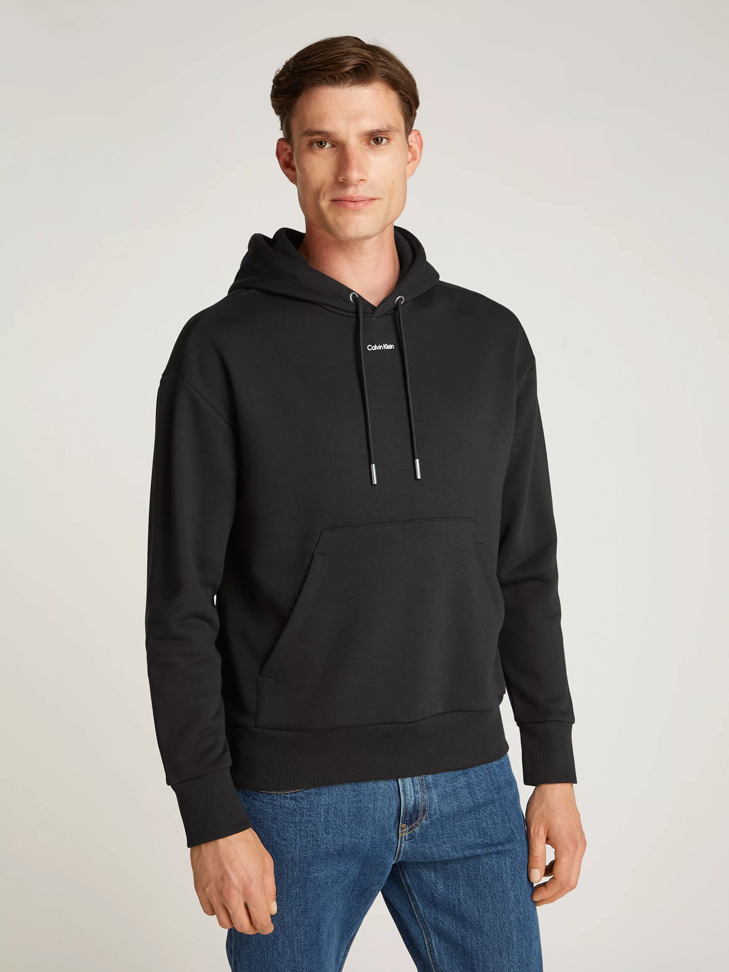 Calvin Klein Kapuzensweatshirt NANO LOGO HOODIE mit Logoschritftzug günstig online kaufen