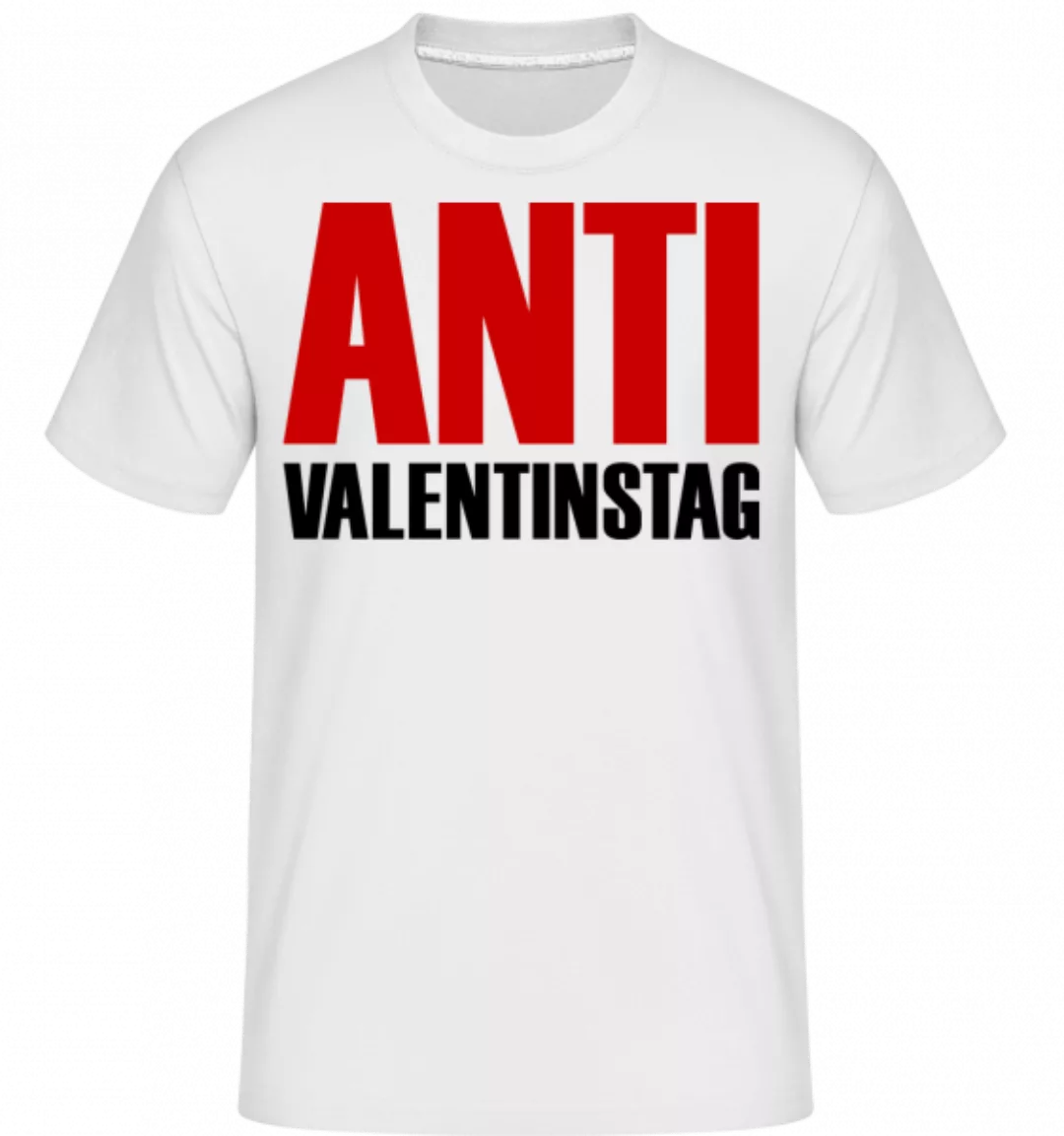 Anti Valentinstag Logo · Shirtinator Männer T-Shirt günstig online kaufen