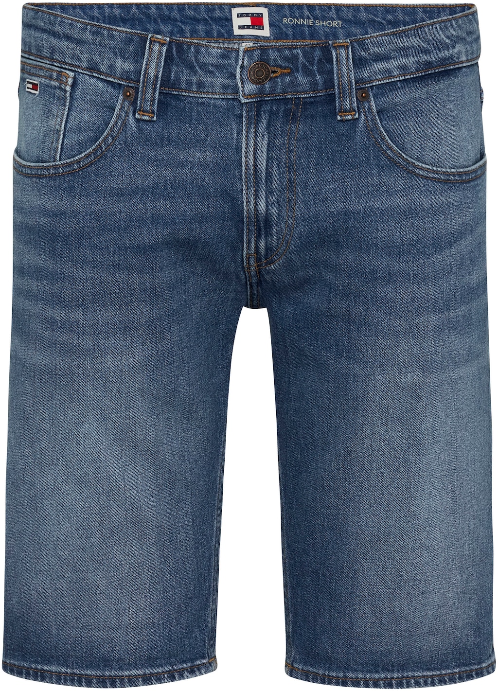 Tommy Jeans Plus Jeansshorts "PLUS RONNIE SHORT", Große Größen, mit Used-Ef günstig online kaufen