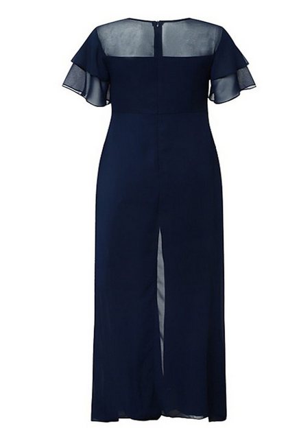 CHENIN 7/8-Overall Solide Farbe Kurze Ärmel Hohe Taille Jumpsuit Frauen Mod günstig online kaufen