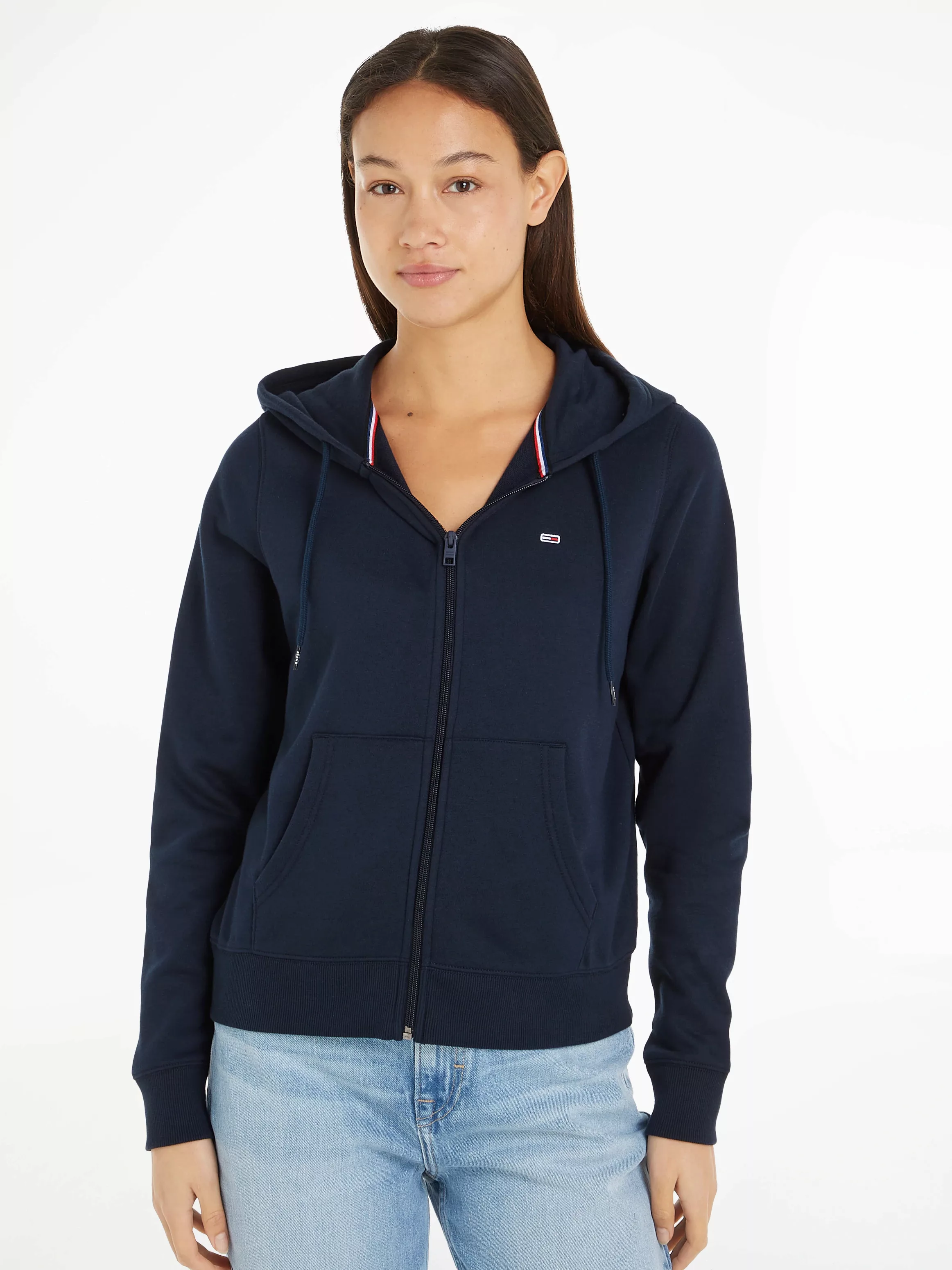 Tommy Jeans Sweatjacke TJW REG S FLAG ZIP THRU mit Reißverschluss günstig online kaufen