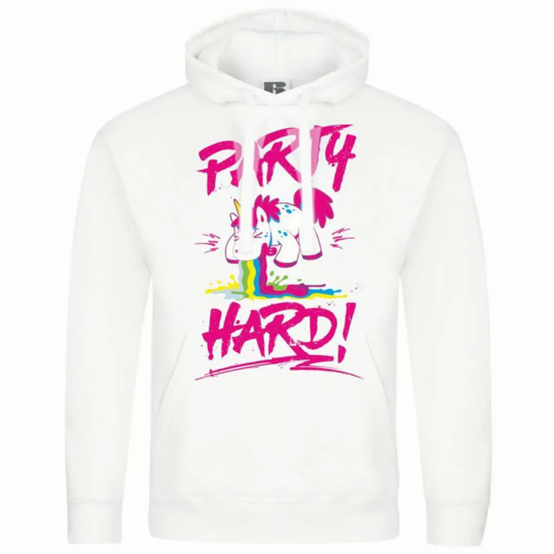 deinshirt Kapuzenpullover Herren Kapuzenpullover PARTY HARD Mit Print Motiv günstig online kaufen