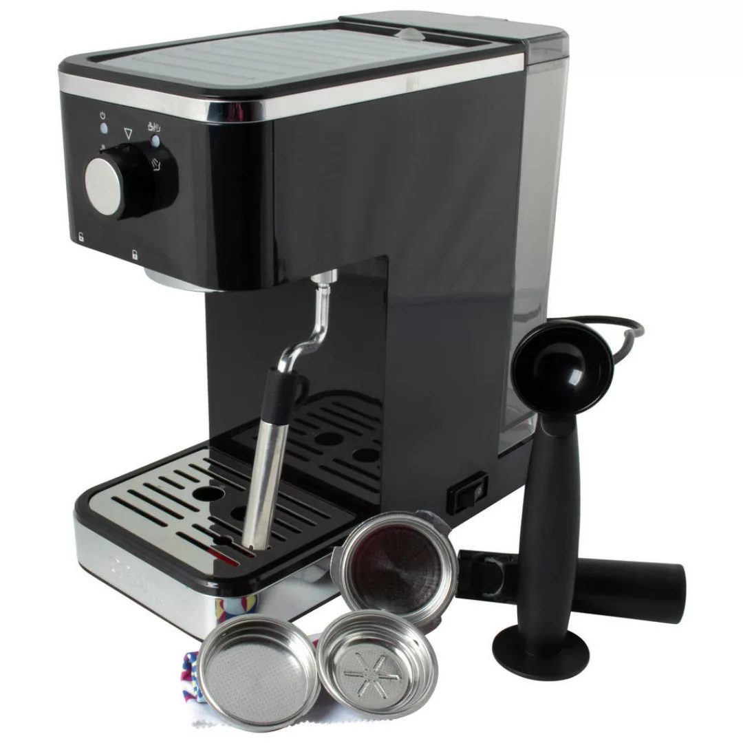 Graef Espresso-Maschine ES402 Salita schwarz Kunststoff Edelstahl B/H/T: ca günstig online kaufen