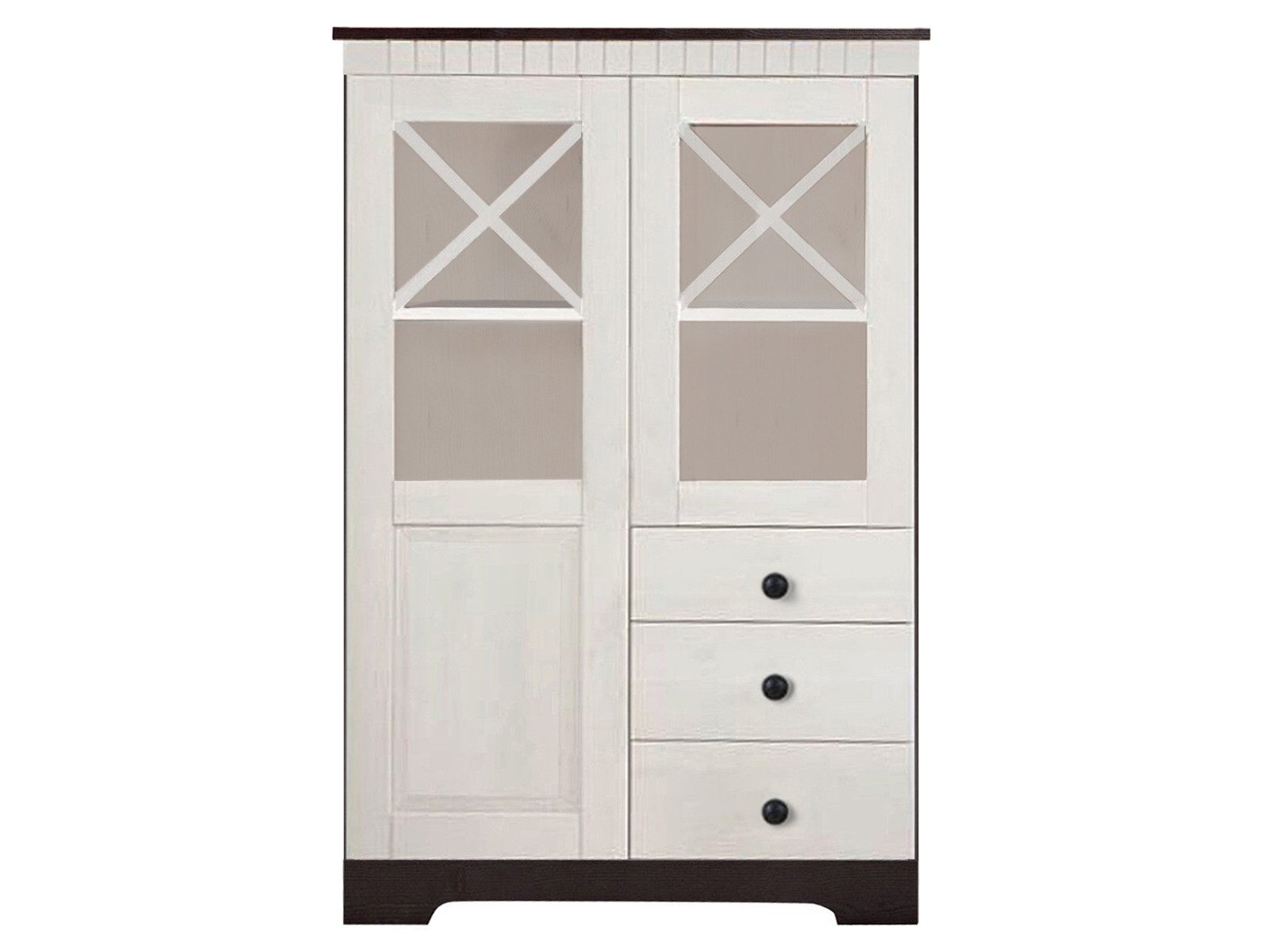 loft24 Highboard Cheryl, Vitrinenschrank, Mehrzweckschrank mit günstig online kaufen