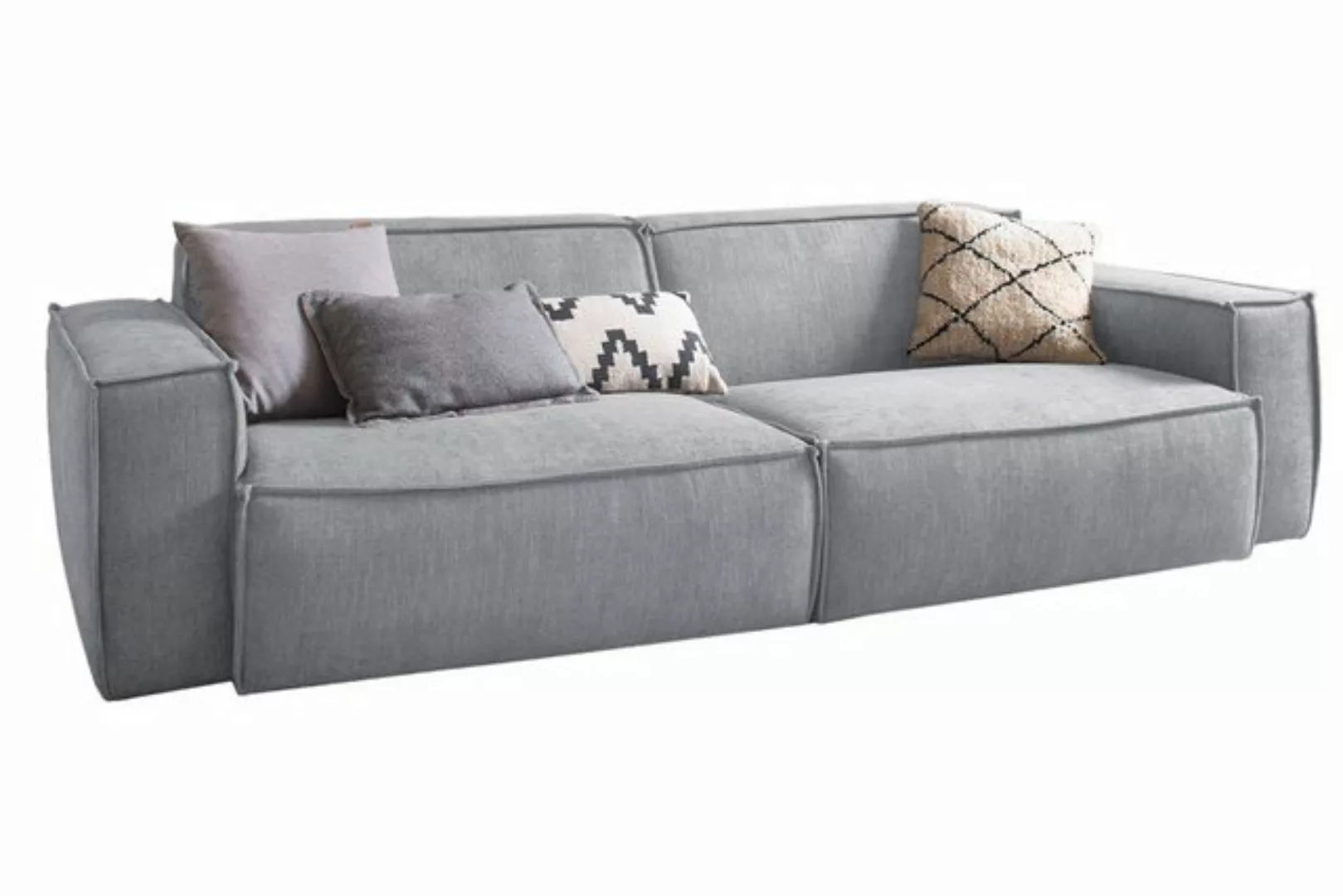 KAWOLA Sofa SAMU, Couch Stoff 2-Sitzer oder 3-Sitzer verschiedene Farben günstig online kaufen