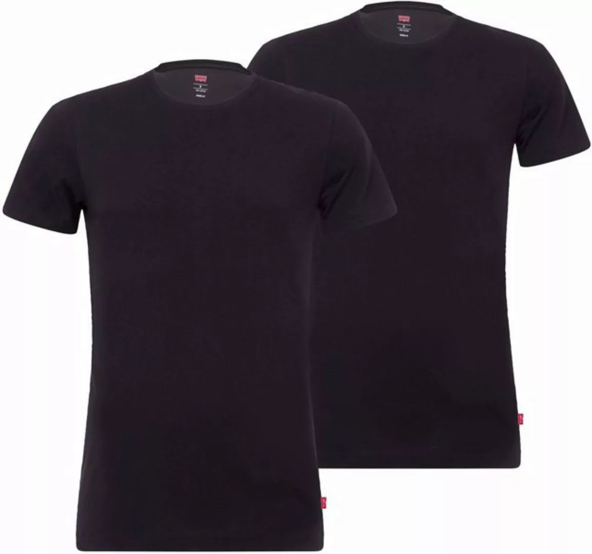 Levi's 2-er Set T-Shirt V-Ausschnitt Schwarz günstig online kaufen