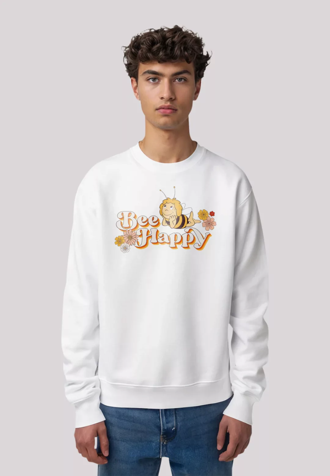 F4NT4STIC Sweatshirt "Die Biene Maja Bee Happy", Premium Qualität günstig online kaufen