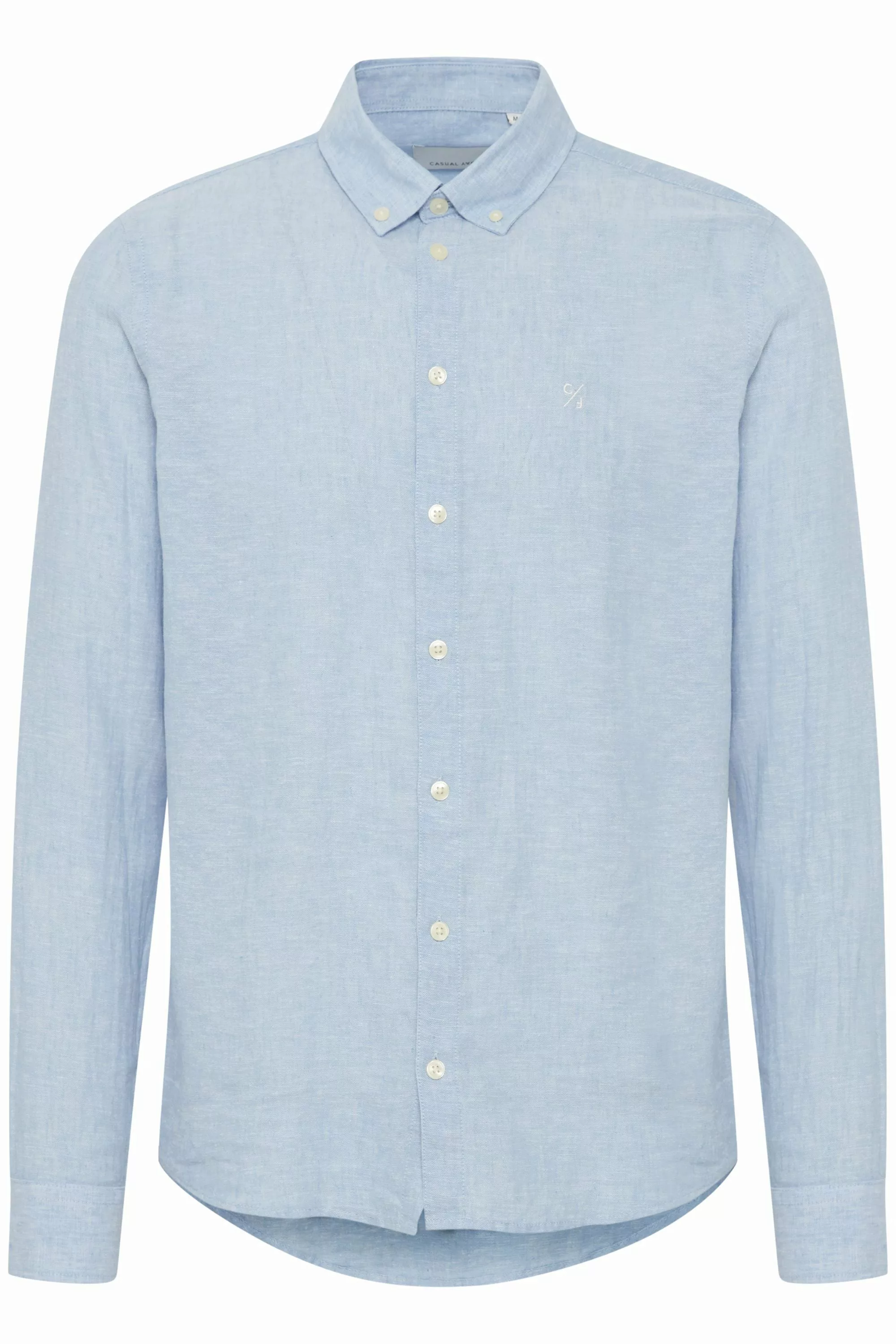 Casual Friday Langarmhemd CFAnton 0053 BD LS linen mix shirt Langarmhemd au günstig online kaufen