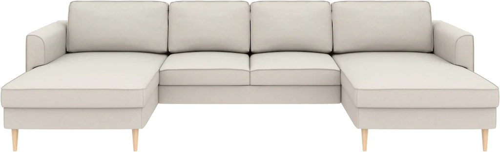 Home affaire Wohnlandschaft »Booster Couch wahlweise mit Schlaffunktion und günstig online kaufen