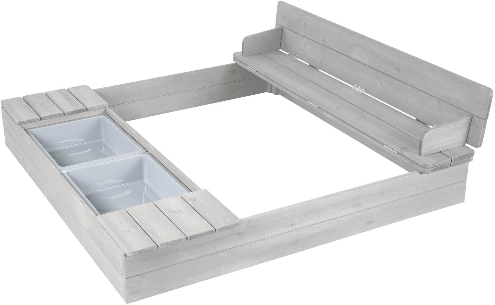 roba® Sandkasten Outdoor+, wetterfestes Massivholz, mit günstig online kaufen