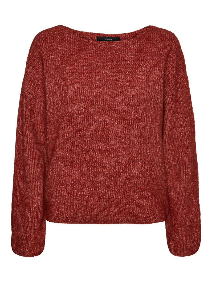 VERO MODA Rundhals- Bluse Damen Rot günstig online kaufen