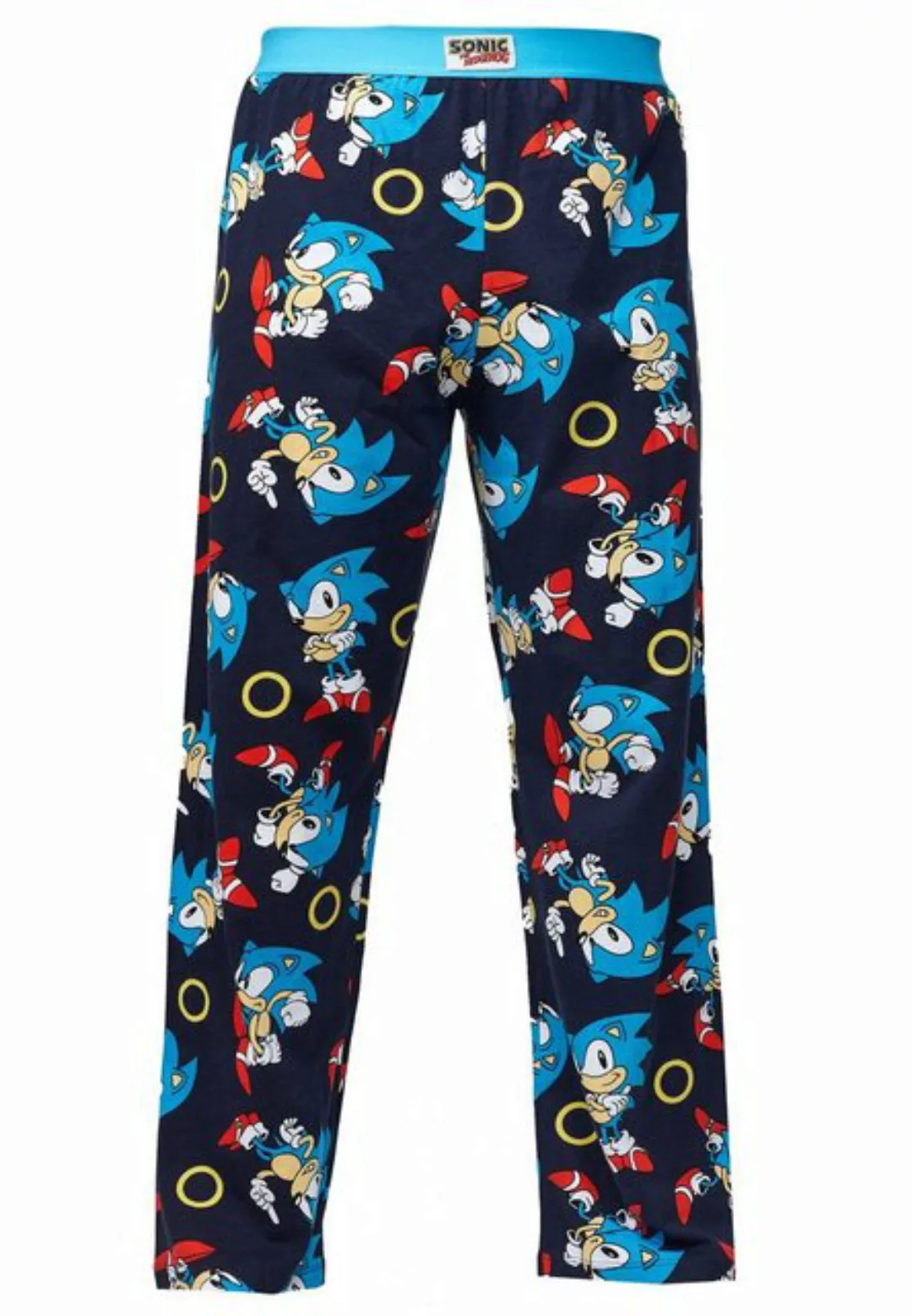 Recovered Loungepants Loungepants - Sonic the Hedgehog Pyjamas Black günstig online kaufen