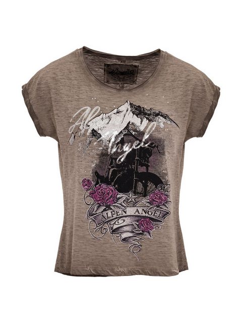 Hangowear Trachtenshirt T-Shirt AMIRI grau günstig online kaufen