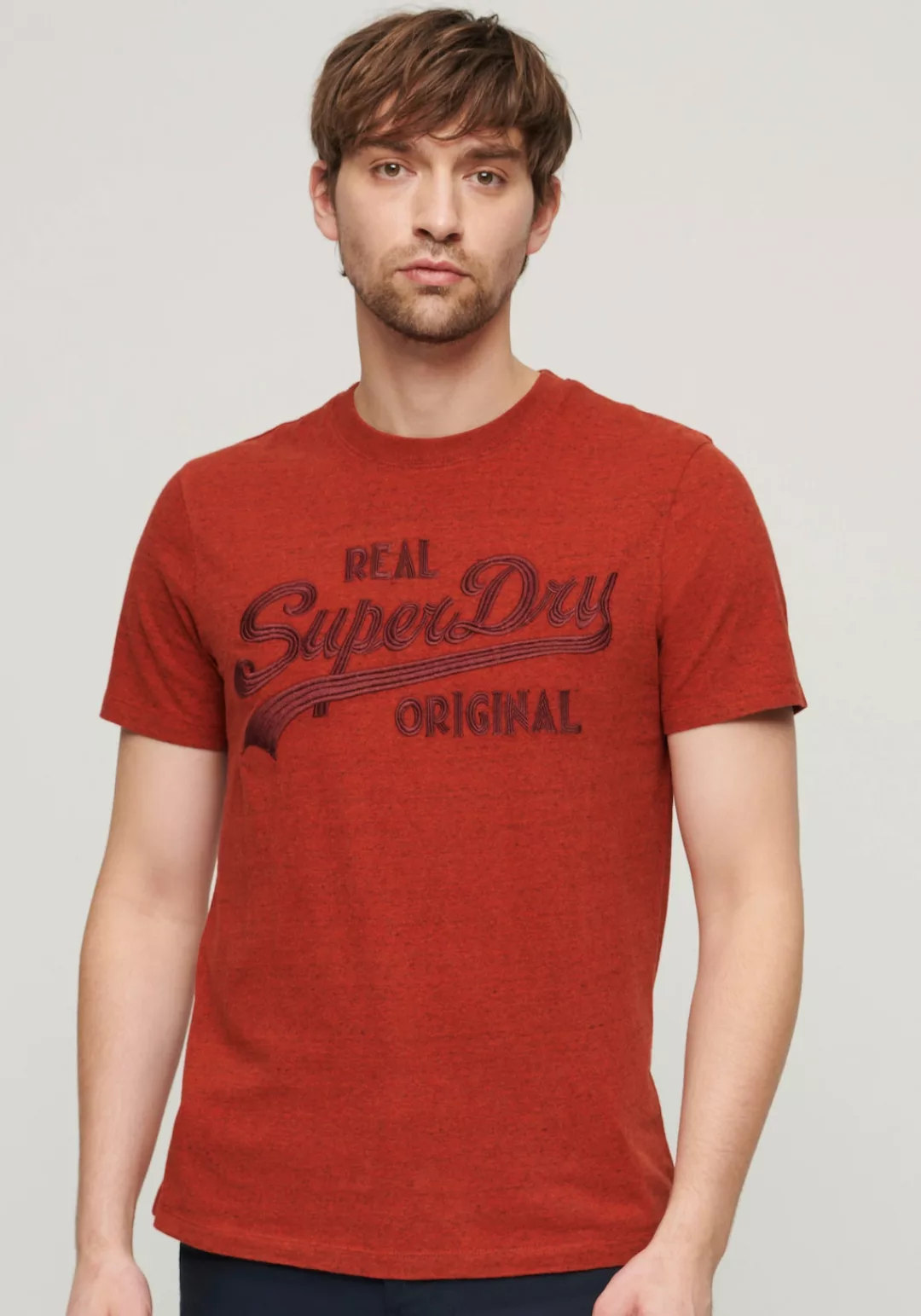Superdry Print-Shirt SD-EMBROIDERED VL T SHIRT günstig online kaufen