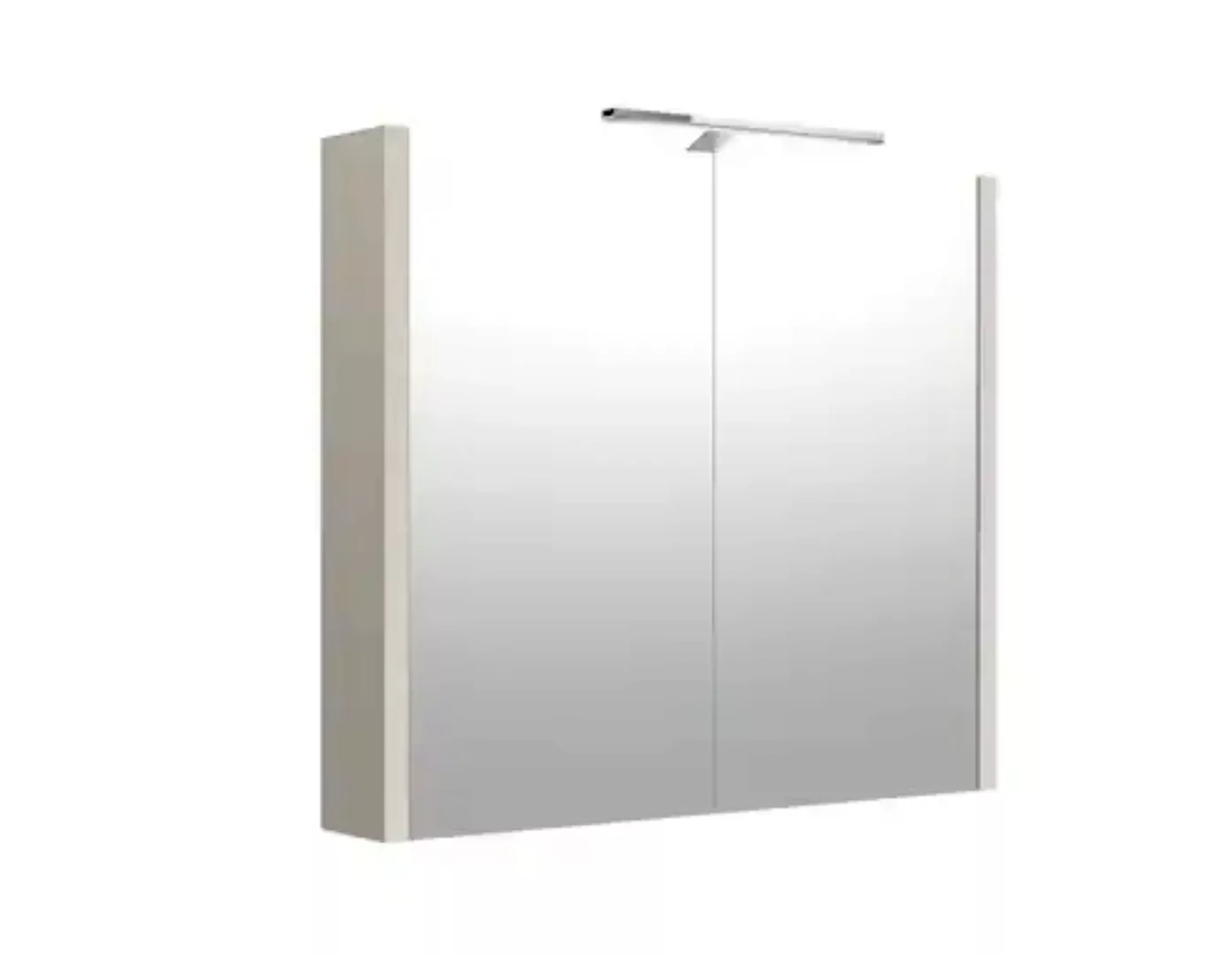 welltime Badezimmerspiegelschrank "Joy", Breite 78 cm, mit 2 Türen, mit LED günstig online kaufen