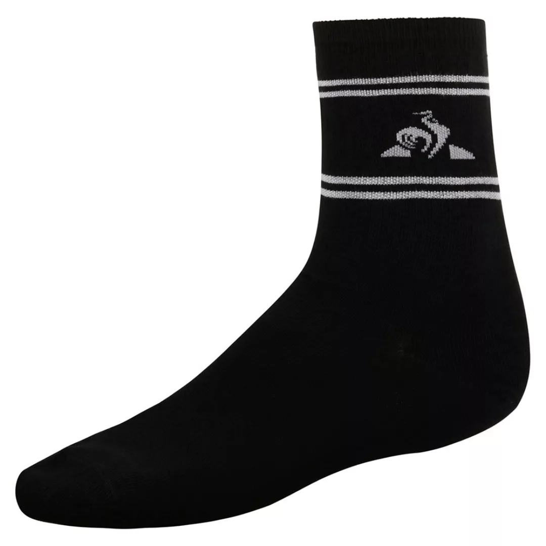 Le Coq Sportif Essentials Bicolor Crew Nº1 Socken EU 43-46 Black / New Opti günstig online kaufen