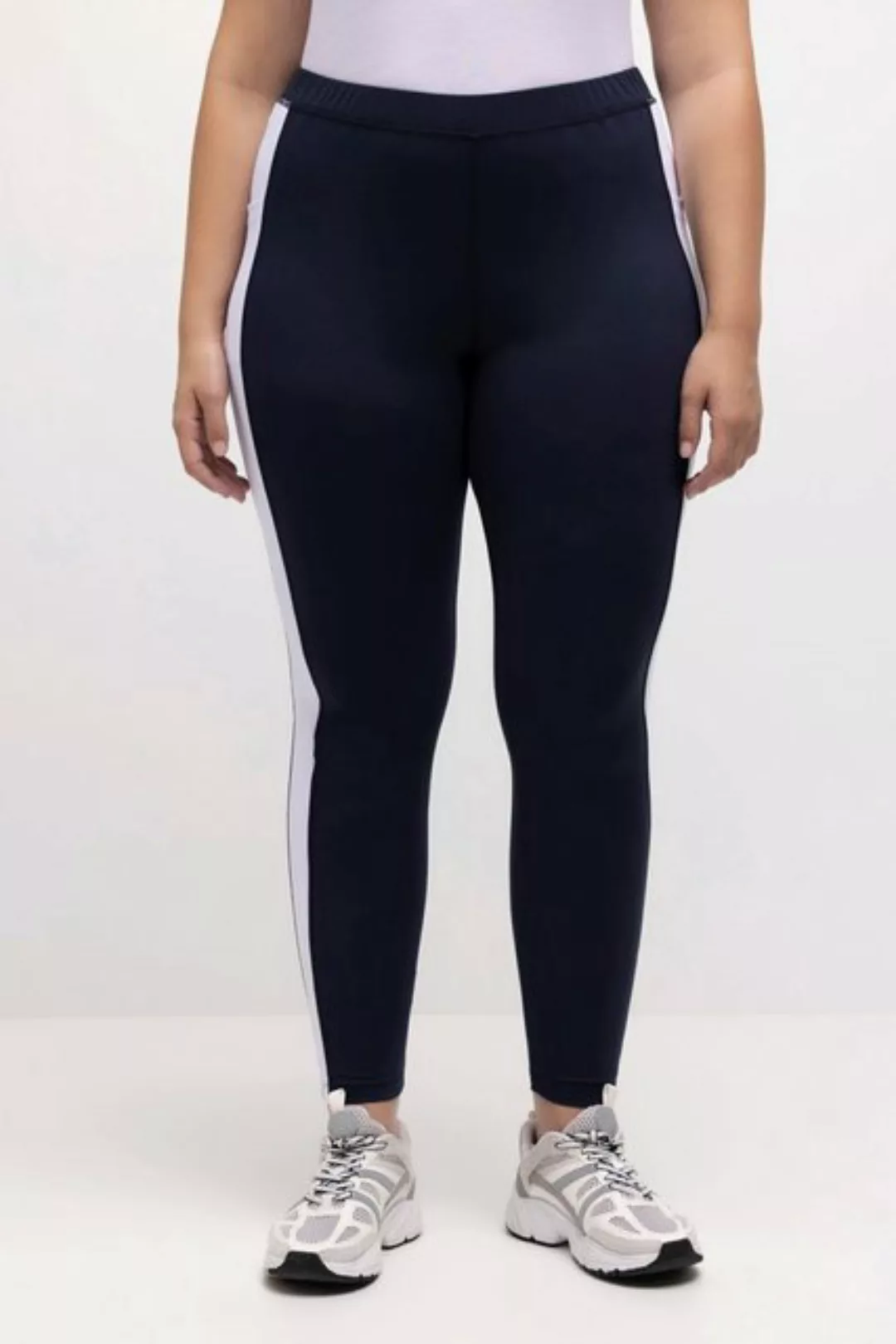 Ulla Popken Lederimitathose Thermo-Funktionsleggings schnelltrocknend recyc günstig online kaufen