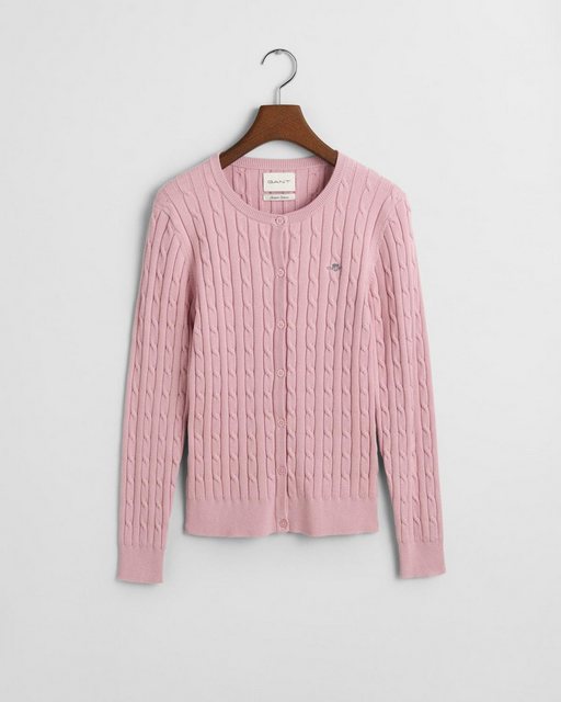 Gant Strickjacke STRETCH COTTON CABLE CARDIGAN günstig online kaufen