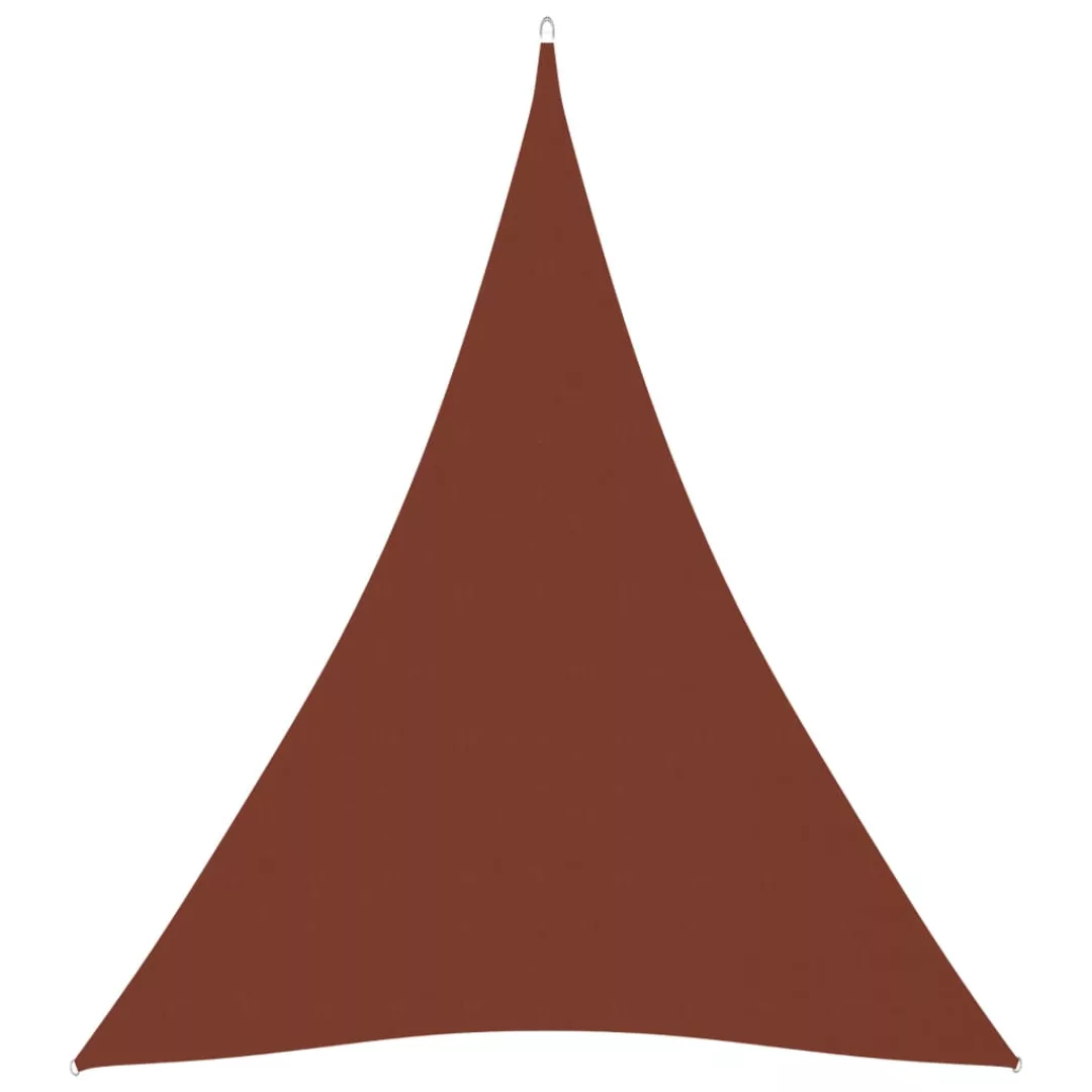 Sonnensegel Oxford-gewebe Dreieckig 4x5x5 M Terracotta-rot günstig online kaufen
