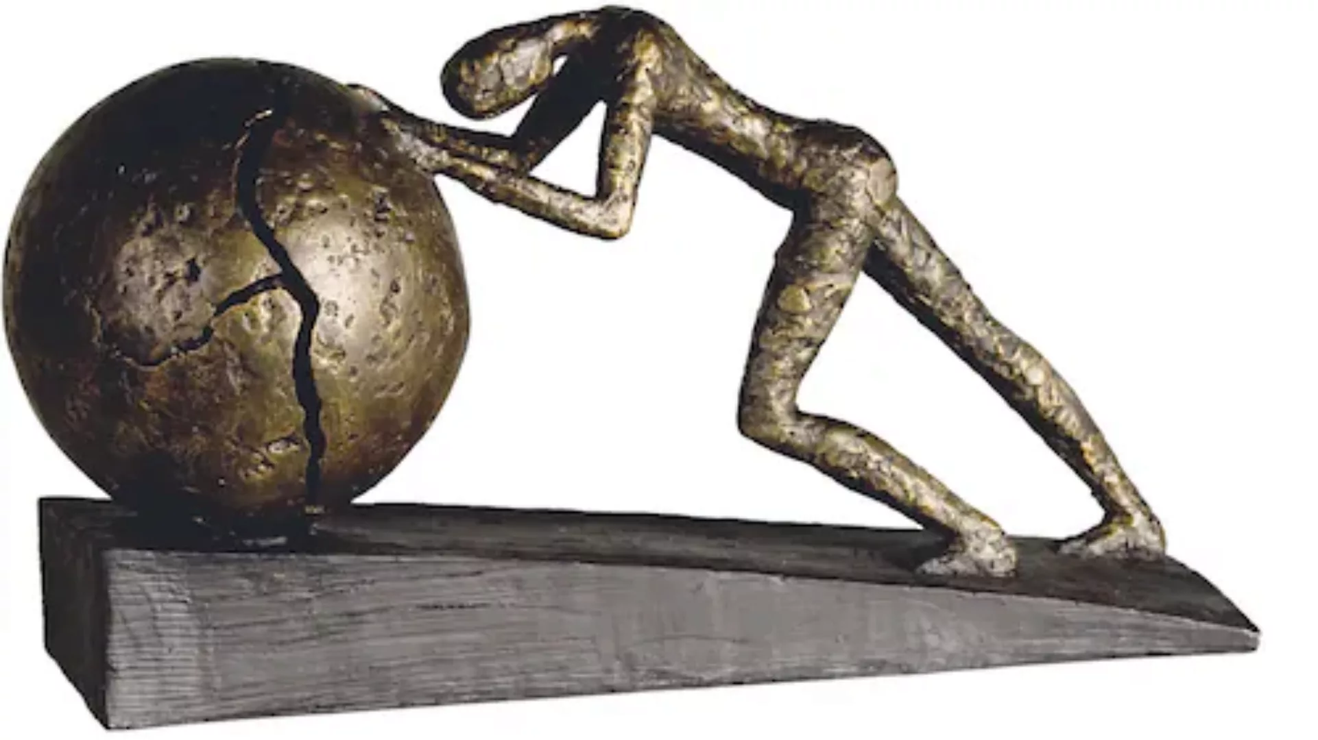 Casablanca by GILDE Skulptur Heavy Ball bronze günstig online kaufen