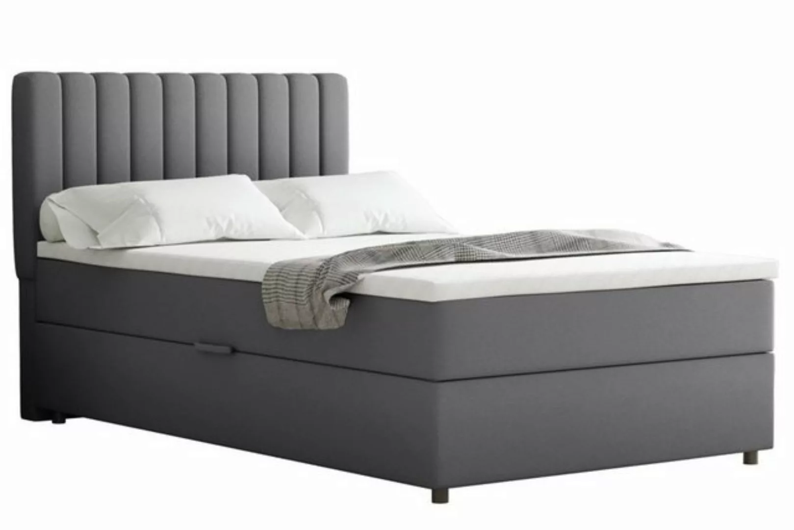 PANDA MÖBEL GmbH Boxspringbett Everest, 90x200, 100x200, 120x200, Polsterbe günstig online kaufen