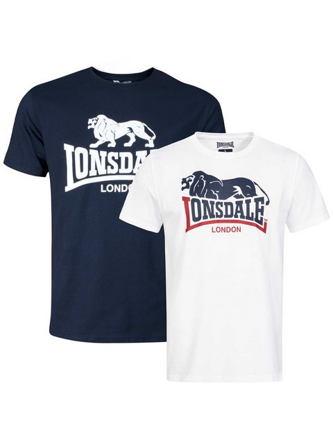 Lonsdale T-Shirt "LOSCOE", Doppelpack günstig online kaufen