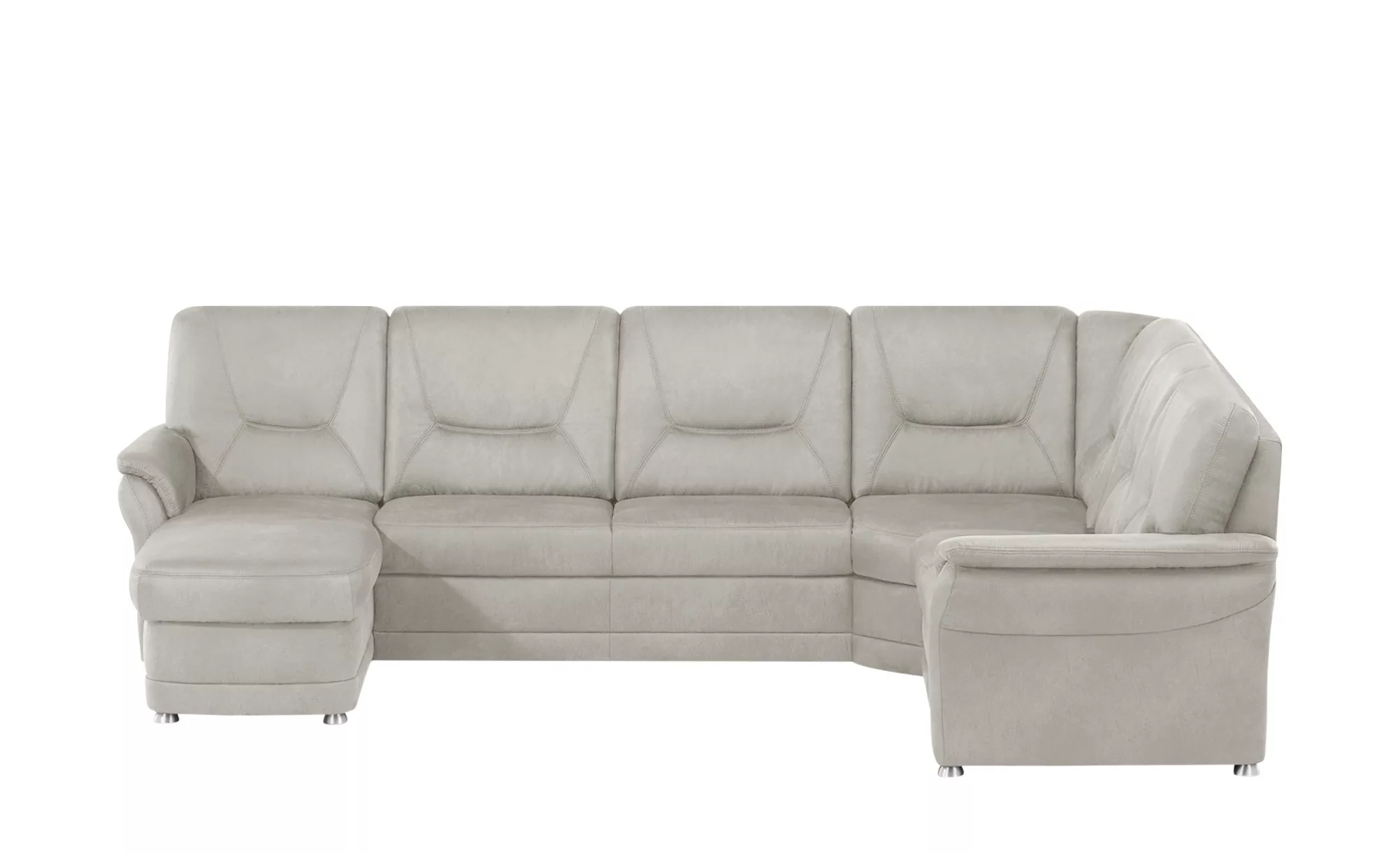 meinSofa Wohnlandschaft  Edda - grau - 96 cm - Polstermöbel > Sofas > Wohnl günstig online kaufen