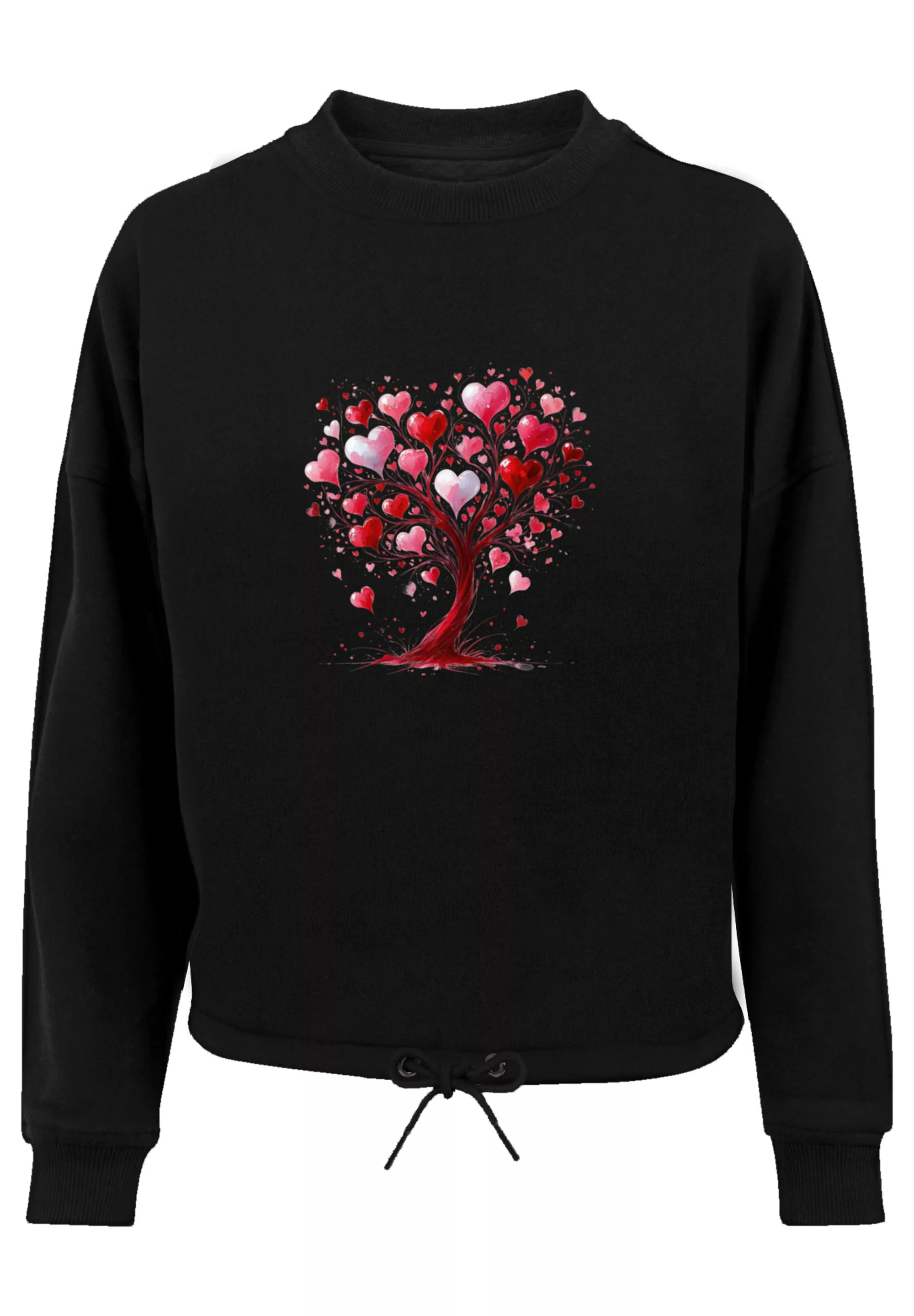 F4NT4STIC Sweatshirt "Herz Baum Aquarell Druck", Premium Qualität günstig online kaufen