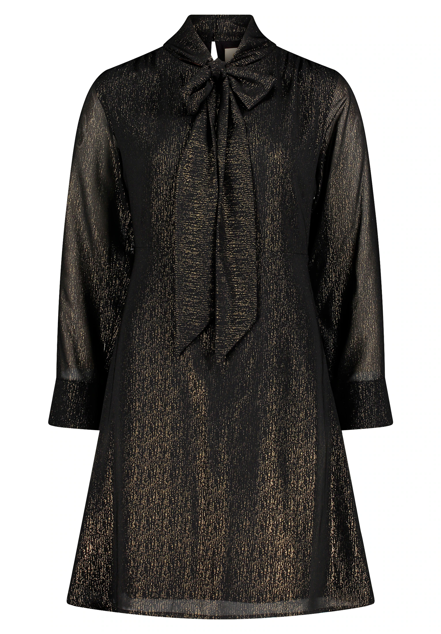 Cartoon Chiffonkleid "Cartoon Damen Chiffonkleid mit Schleifenknoten", Desi günstig online kaufen