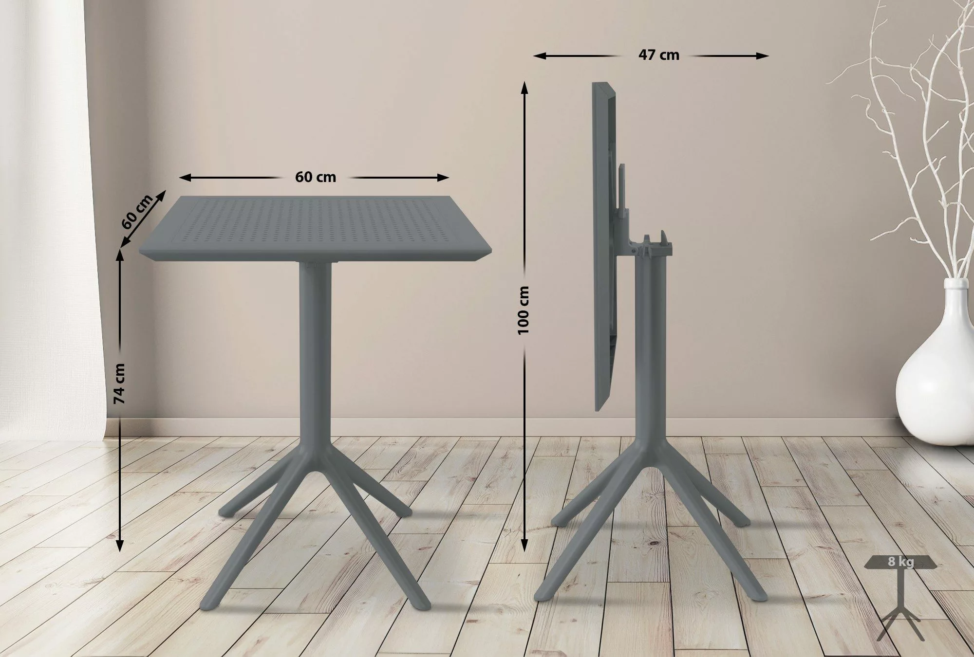 CLP Gartentisch Sky, Rund Oder Eckig günstig online kaufen