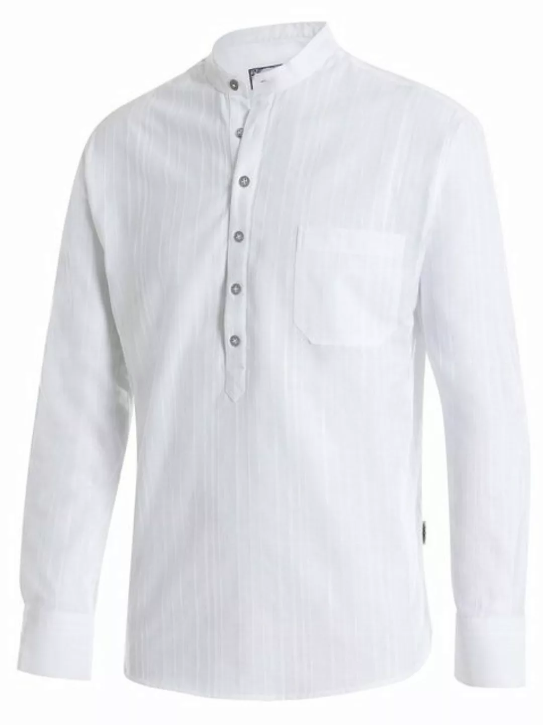 Stars & Stripes Langarmhemd Westernhemd Farmer Old Style Jaquardhemd mit St günstig online kaufen